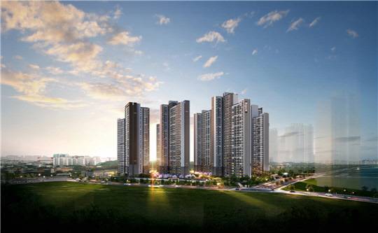 평택 브레인시티 수자인 분양홈페이지.<한국자산매입 제공>