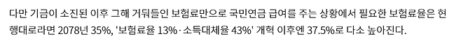 4.png 직장인 국민연금 평생 5천만원 더 내고 2천만원 더 받아