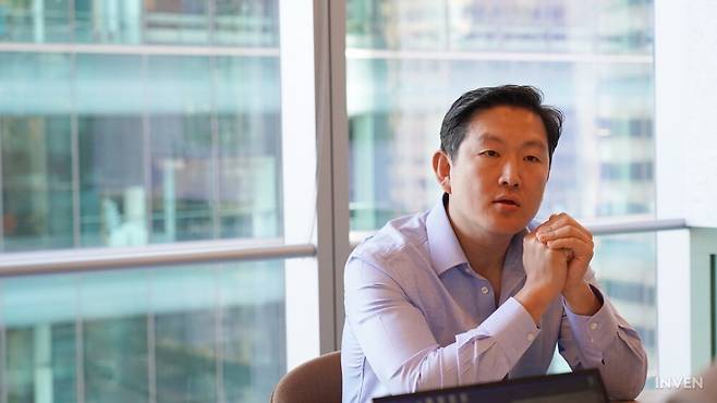 ▲ 위메이드 서원일 전무