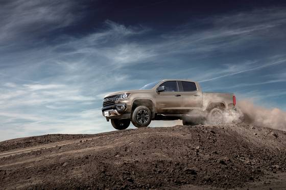 픽업트럭 쉐보레 콜로라도의 모습. 사진 GM