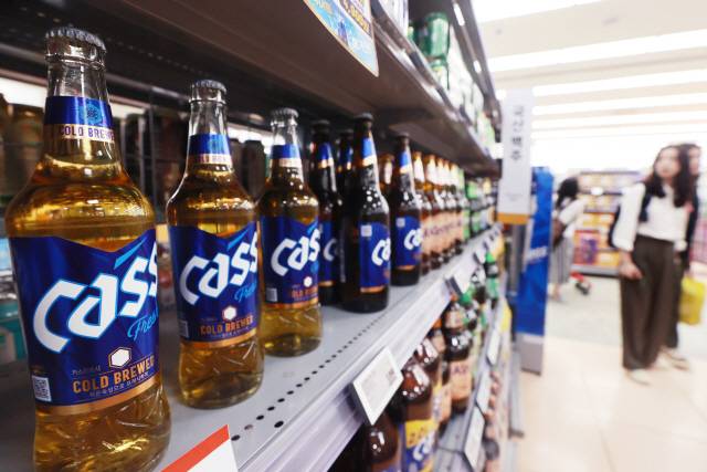 ▲ 서울 시내 한 대형마트에 진열된 맥주. 연합뉴스 자료사진