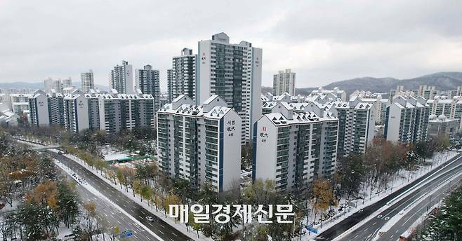 1기 신도시 경기 성남시 분당 아파트 전경. [매경DB]