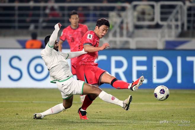 황희찬 선제골. 사진=게티이미지코리아