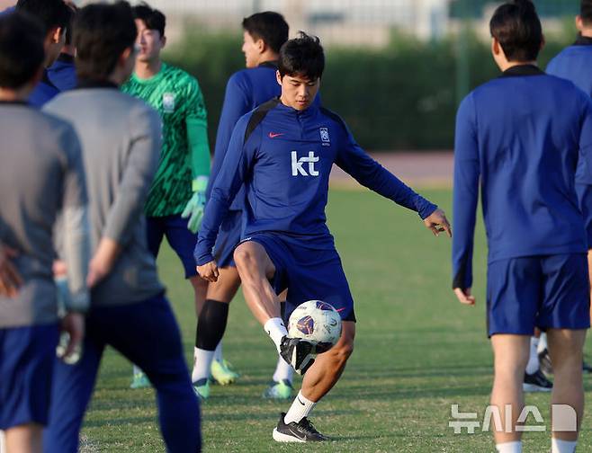 [쿠웨이트시티(쿠웨이트)=뉴시스] 이영환 기자 = 축구대표팀 측면 수비수 설영우. 2024.11.16. 20hwan@newsis.com
