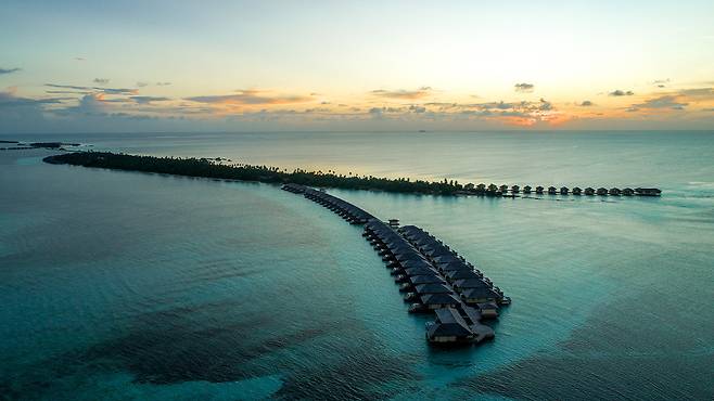 더 레지던스 몰디브 앳 디구라 전경. 사진제공|팜투어