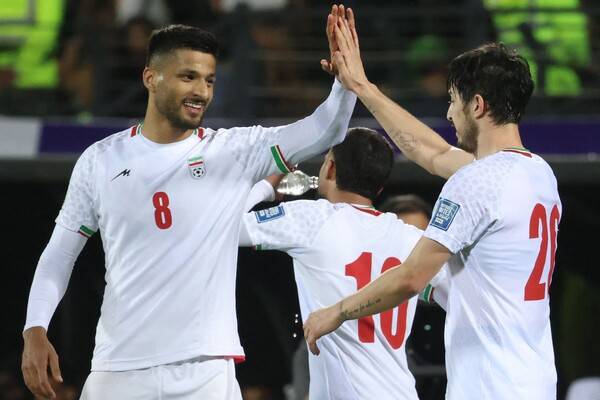 ▲ 이란 축구대표팀도 사실상 본선행을 확정했다. 일관된 축구 색깔로 돌파한 결과다. ⓒ연합뉴스/AFP/EPA