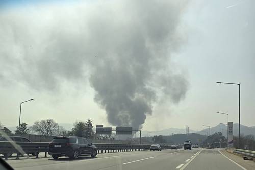 하남 창고 건물서 불 [독자 제공. 재판매 및 DB 금지]