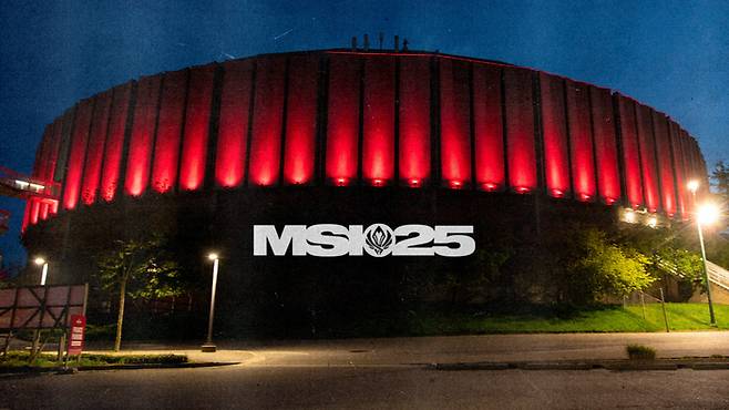 2025 MSI가 열리는 캐나다 벤쿠버의 퍼시픽 콜리세움 외부 전경. 사진 | 라이엇 게임즈