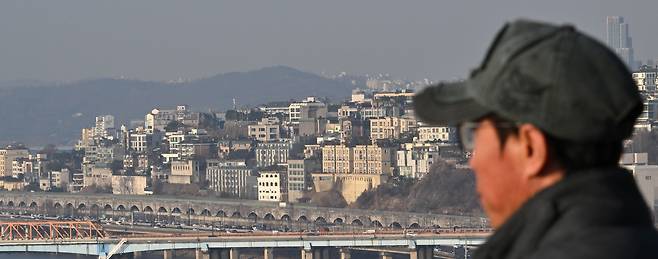 서울 용산구 한남동 일대 주택가 모습. [임세준 기자]