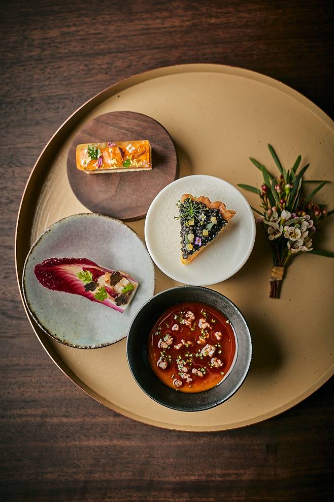 서현민 셰프의 음식. 알렌