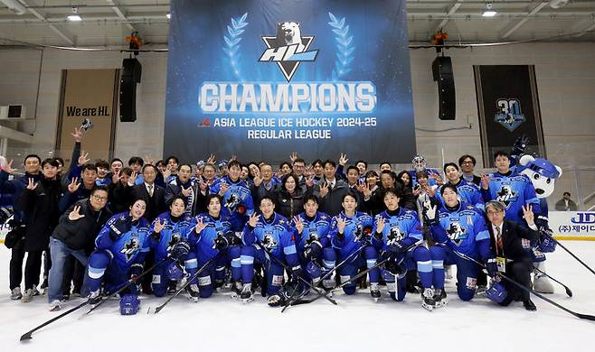 [서울=뉴시스] 아이스하키 HL안양. (사진=HL안양 제공) *재판매 및 DB 금지