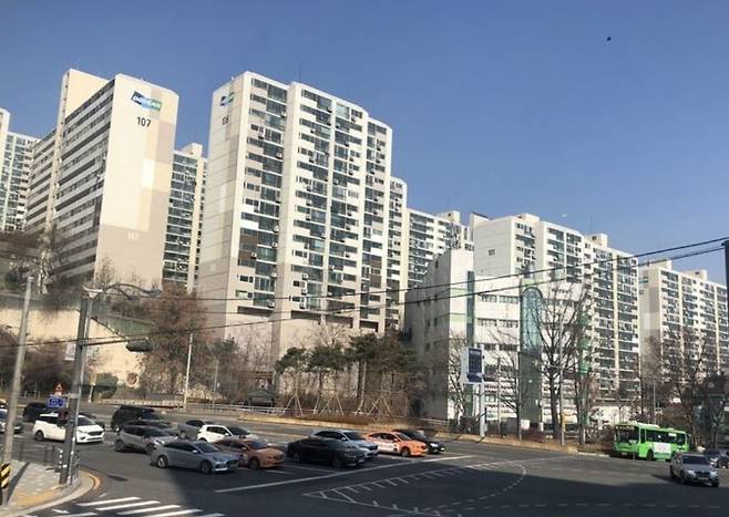 서울 성동구 금호두산 아파트 전경. 금호두산 재건축추진준비위원회 제공