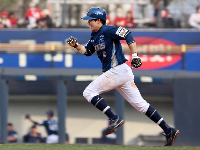 NC 박민우는 23일 광주 KIA전에서 쾌조의 타격감을 뽐냈다. 사진=연합뉴스