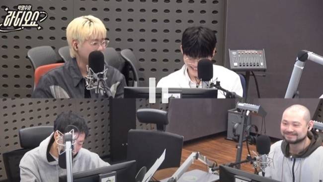 왼쪽부터 시계방향으로 박명수, 히스, 윙, 헬캣(KBS 쿨FM ‘박명수의 라디오쇼’)