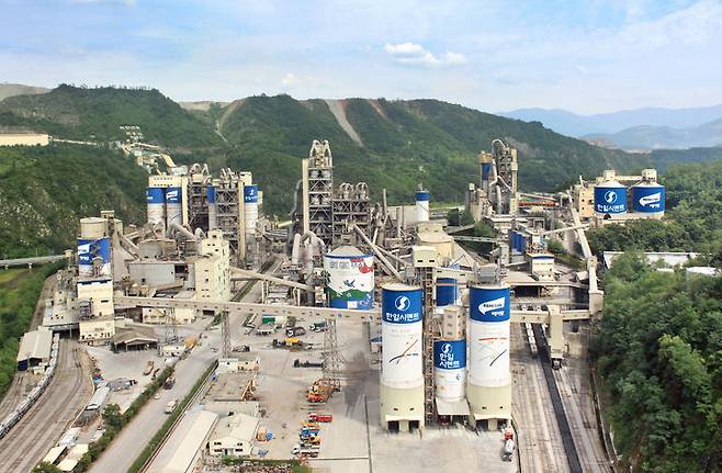 한일시멘트 단양공장 전경. *재판매 및 DB 금지