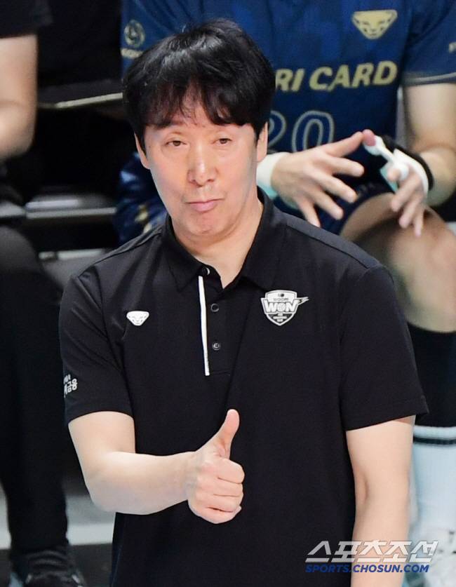 우리카드 시절 신영철 감독. 스포츠조선DB