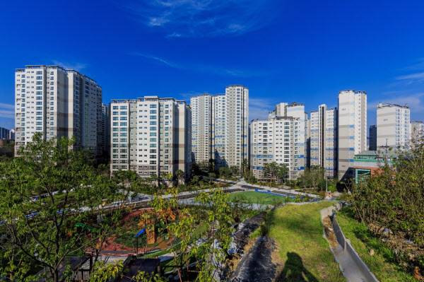 마포래미안푸르지오 단지. [삼성물산 제공]