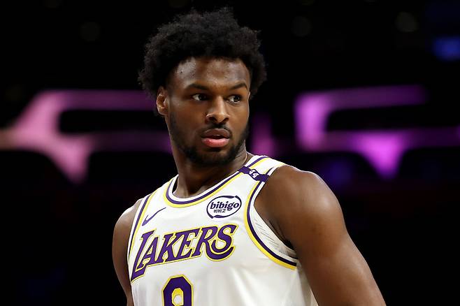 LA 레이커스 브로니 제임스. Getty Images코리아