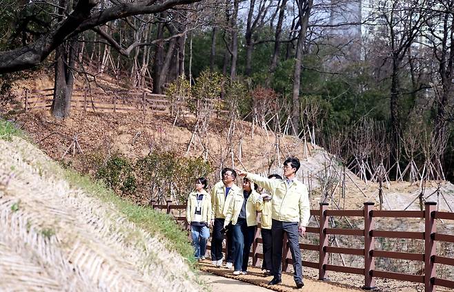 산불 예방 예찰 활동 [광주 북구 제공. 재판매 및 DB 금지]