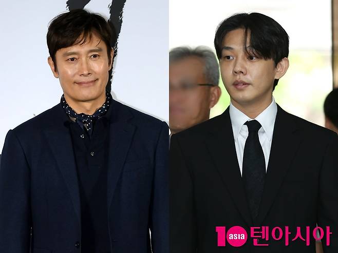 이병헌, 유아인 / 사진=텐아시아DB