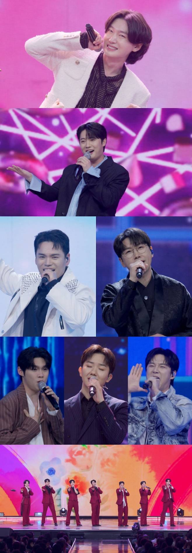 ‘미스터트롯3’ 김용빈 댄스→TOP7 신곡 공개 (사진: '미스터트롯3 갈라쇼')