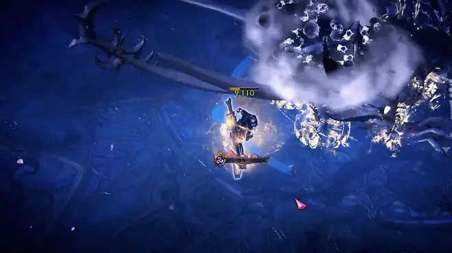 ▲ 50% 이하 강화 상태에서는 바닥이 보이지 않는다