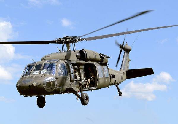 대한민국 육군이 운용하고 있는 UH-60. 방위사업청