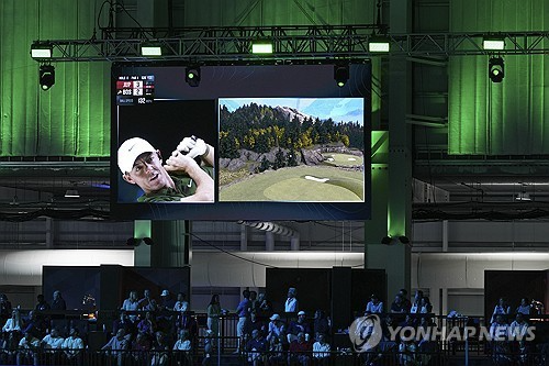 TGL 경기 광경.