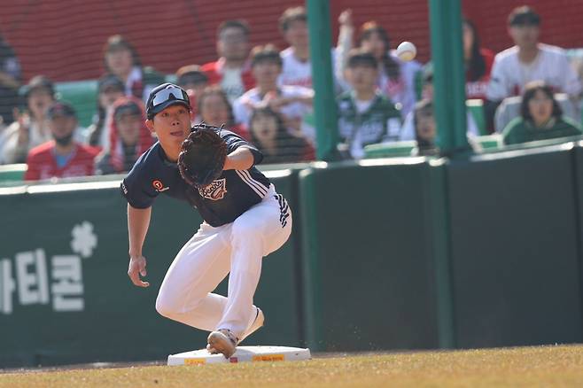두산 베어스 내야수 오명진. /사진=두산 베어스 제공