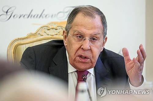 세르게이 라브로프 러시아 외무장관 [타스 연합뉴스 자료사진. 재판매 및 DB 금지]