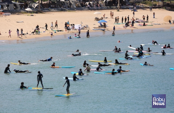 강원도 양양군의 경우 생활인구는 약 82만명으로, 등록인구(2만8000명)보다 체류인구(79만2000명)가 28배나 많아 시군구 중 1위를 기록했다. ⓒ베이비뉴스