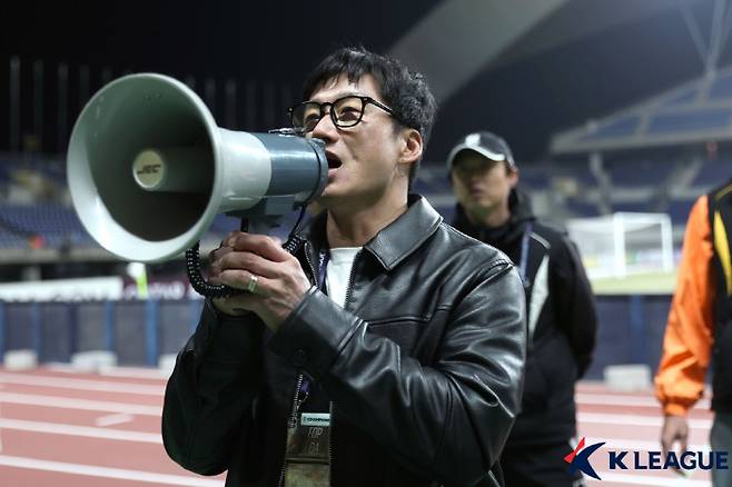 이정효 광주 감독. 사잔제공=한국프로축구연맹
