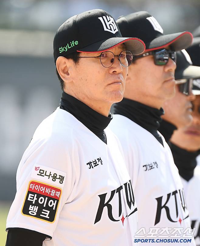 22일 수원 KT위즈파크에서 열린 한화와 KT의 개막전. 한화 이강철 감독. 수원=정재근 기자 cjg@sportschosun.com/2025..3.22/
