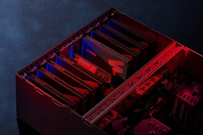 퓨리오사AI의 1세대 칩 워보이 서버 이미지. /퓨리오사AI 제공