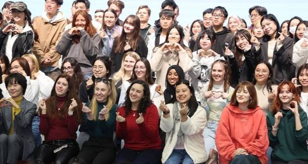 2월28일 부산 국립부경대학교 2025년도 1학기 외국인 신입생 오리엔테이션 모습. 연합뉴스