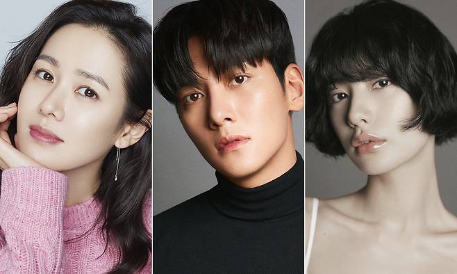 손예진(왼쪽부터), 지창욱, 나나.