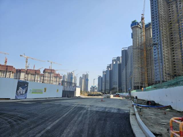 인천 연수구 송도국제도시 아파트 건설 현장 모습. 서울경제DB