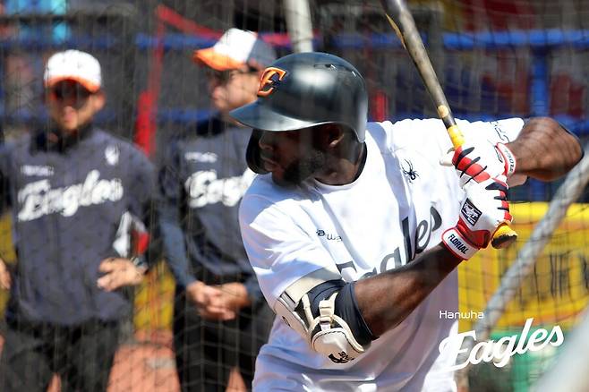 ▲ 플로리얼 ⓒ 한화 이글스