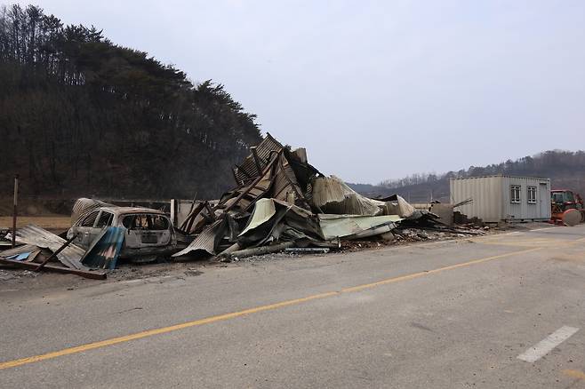영덕군 영덕읍 매정리 피해 현장 [촬영 손대성]