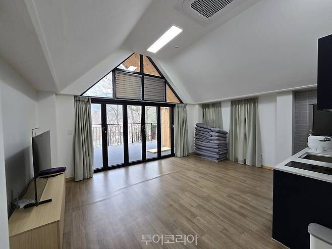 음성군 수레의산자연휴양림 내 트리하우스 /사진-음성군