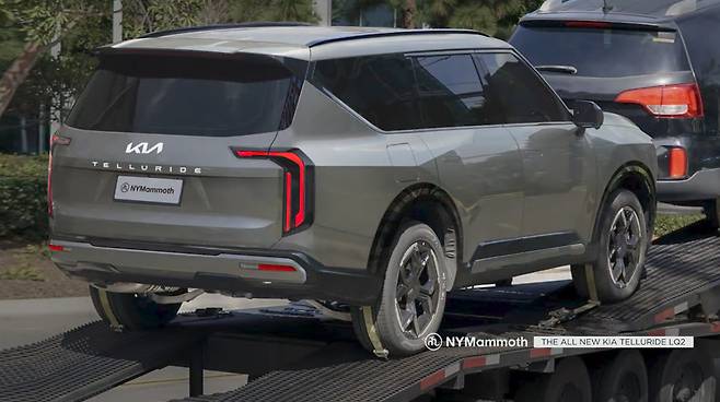 기아 '텔루라이드 풀체인지' 예상도 (출처 : 뉴욕맘모스)