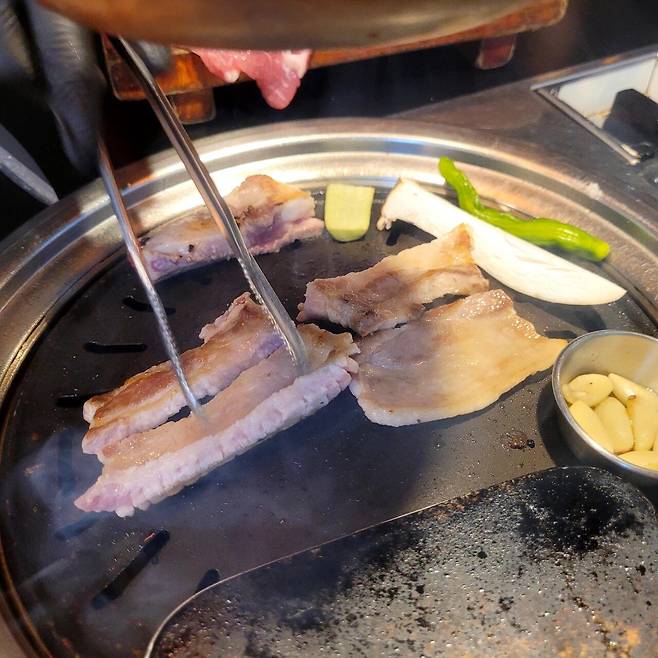 노총각 돼지갈비 혼술