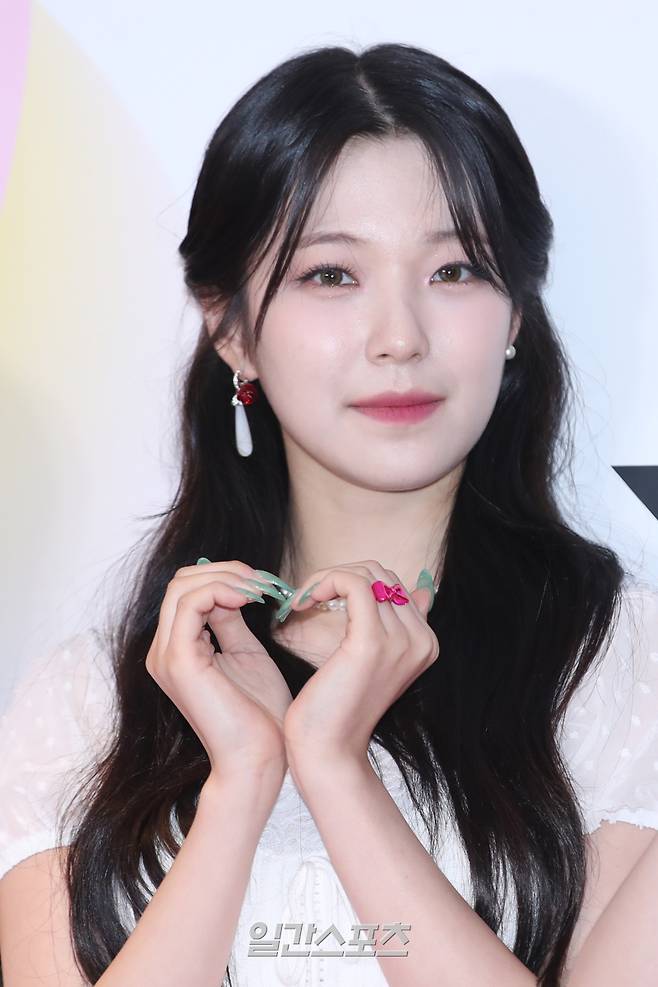 그룹 프로미스나인 백지헌. (사진=서병수 기자 qudtn@edaily.co.kr)