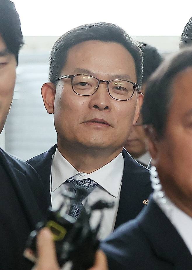 손재일 한화에어로스페이스 사업부문 대표이사가 3월 25일 경기 성남시 성남상공회의소에서 열린 제48기 정기 주주총회에 참석하고 있다. 사진=뉴스1