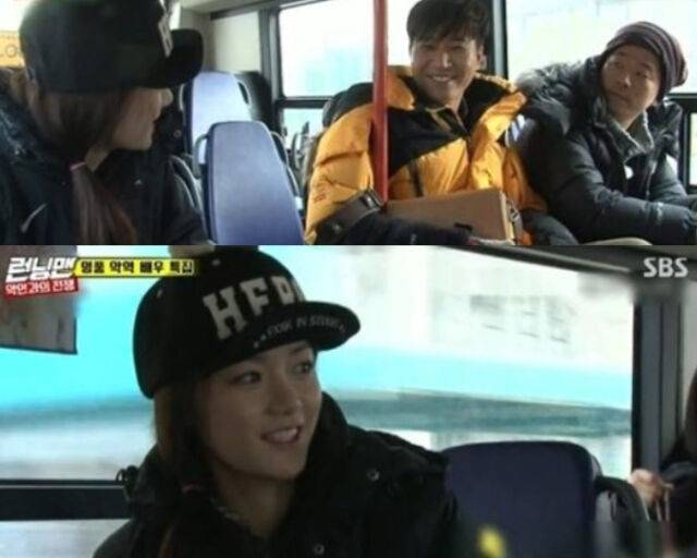 고보결이 KBS2 '1박2일'에 3초 출연 후 인기를 얻었다. / SBS '런닝맨' 캡처