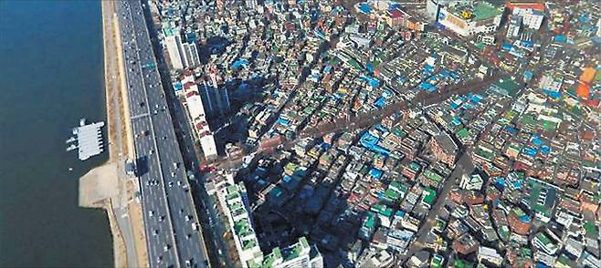 서울 성동구 성수전략정비구역 4지구 일대 모습  [연합]