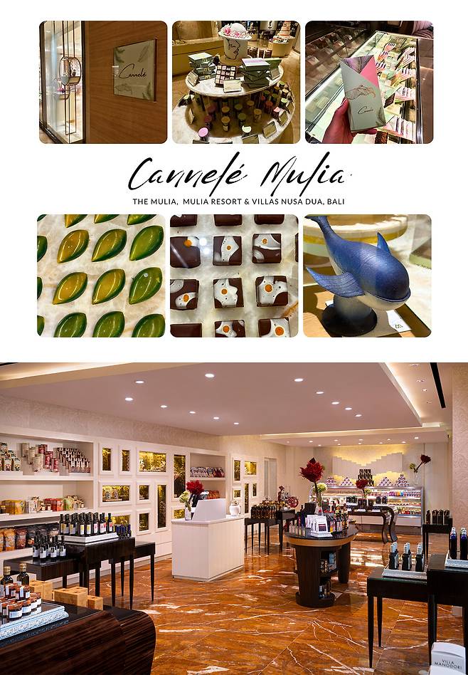 크레딧으로 구매 가능한  수제 케이크와 초콜렛과 고급스러운 델리의 내부. 사진제공|팜투어