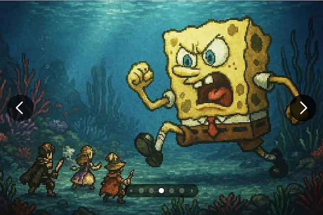 미쳐 날뛰고 있다는 gpt 이미지 출력물