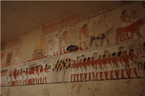 셰이크 아브드 엘 쿠르나의 개인 묘지 벽화들 (라모세의 무덤)