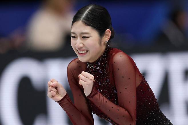 한국 피겨 스케이팅 여자 싱글 간판 이해인. AFP=연합뉴스